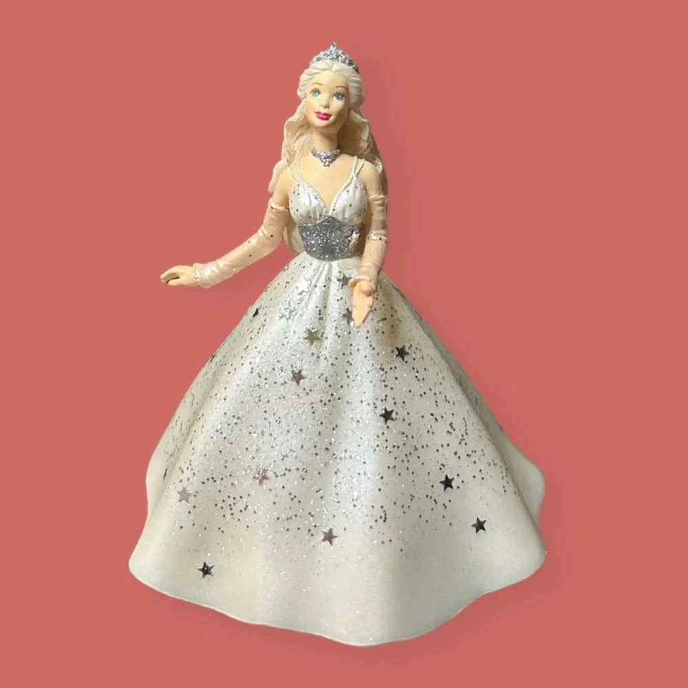 ✨ BARBIE CELEBRATION CHRISTMAS ORNAMENT 2001 HALLMARK COLLECTOR'S KEEPSAKE
